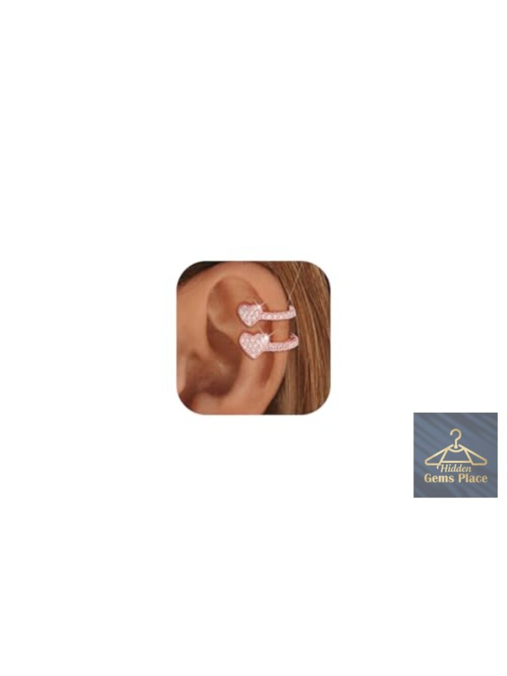 Chunky Non Piercing Ear Cuffs Clip On Earrings for Women